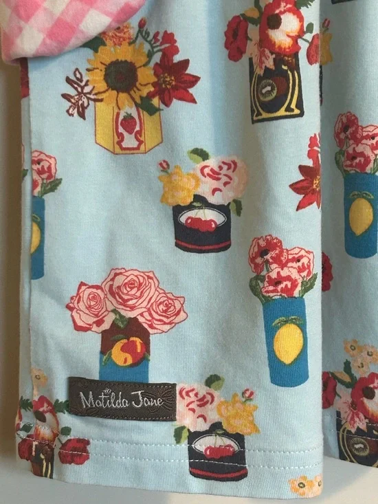 Sz6 Matilda Jane Brilliant Daydream Pocketful of Flowers Dress - Picture 4 of 8